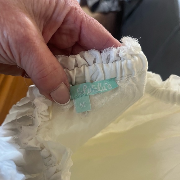 Lulu's White Ruffled Maxi - Picture 4 of 4